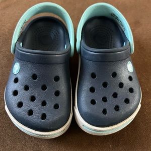 Boys Navy Crocs